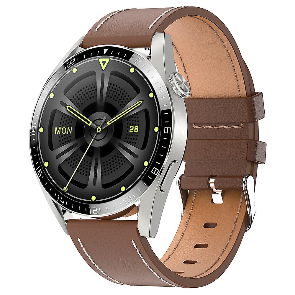 i39 1.28 inch Round Full Touch Screen Smart Watch Music Control Bluetooth Call Heart Rate Monitor Sp
