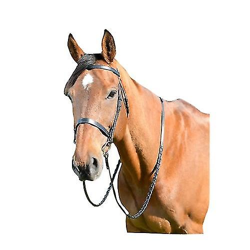 Kincade Classic Skórzane ogłowie myśliwskie dla konia z wodzami