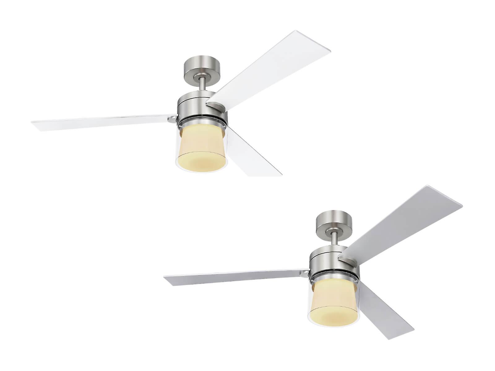 DC ceiling fan Verlosa with LED light and remote