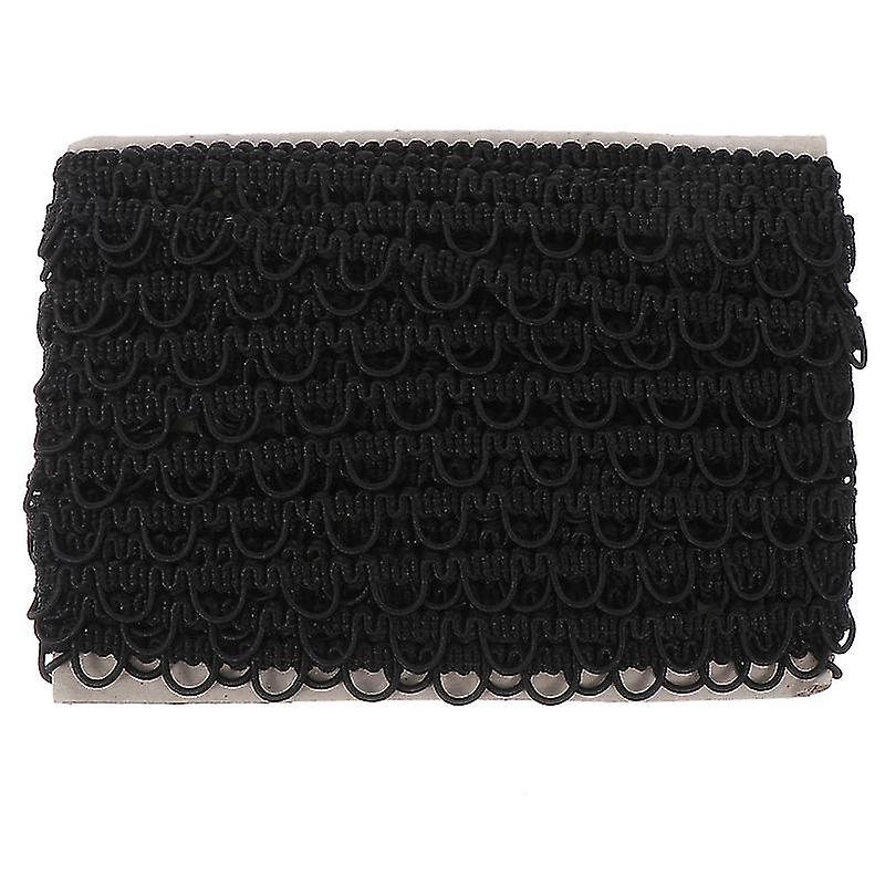 1pcs Elastic Button Loop Trim