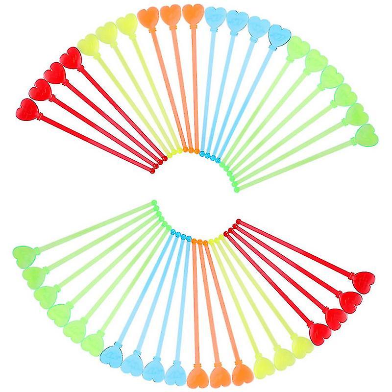 40pcs Acrylic Swizzle Stick