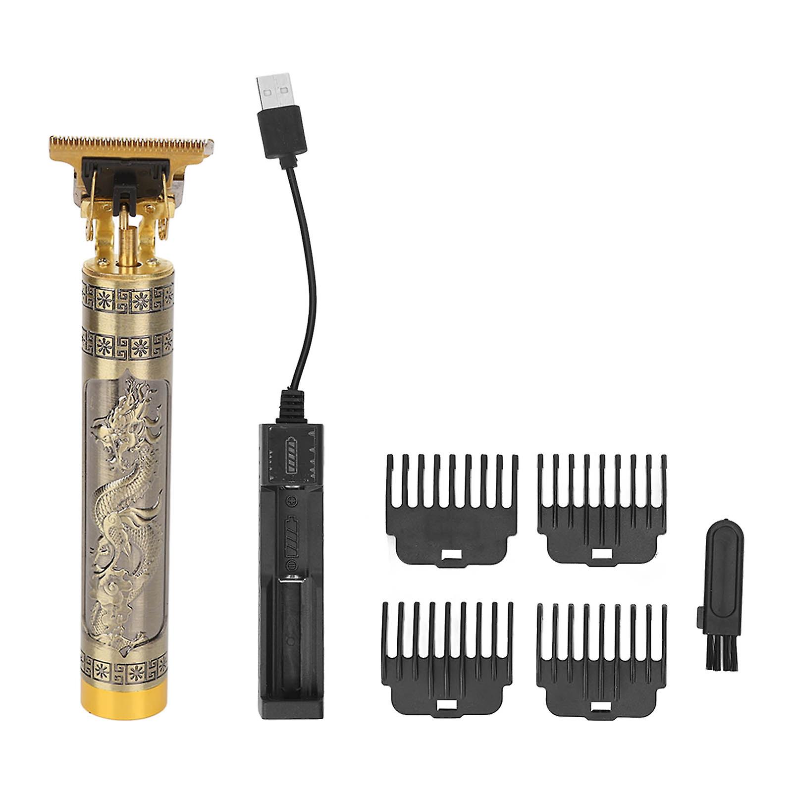 Tondeuse à cheveux électrique, kit d'outils de coupe pour salon de coiffure à domicile