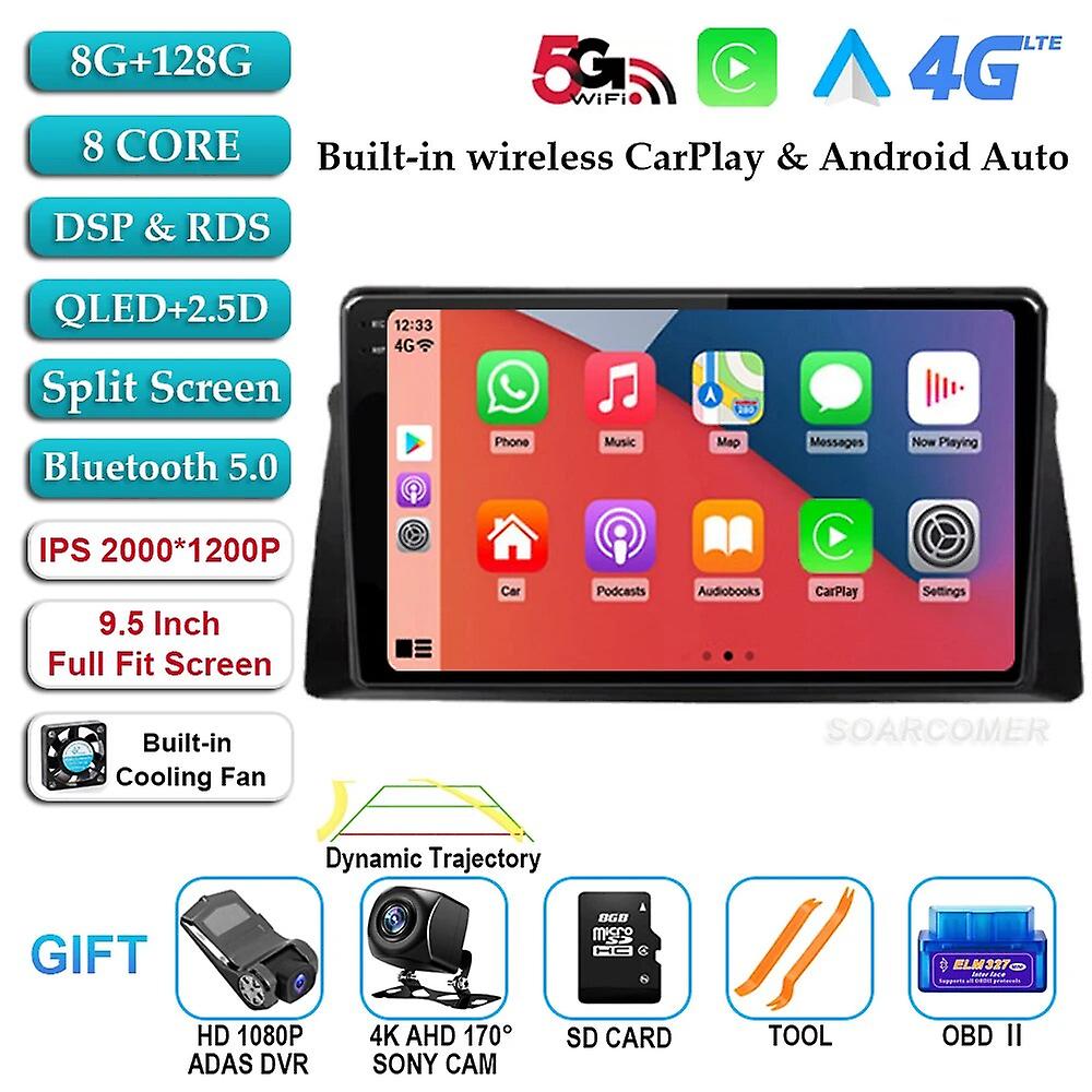 Android 13 For Lifan 720 2013 -2015 Car Radio Stereo Multimedia Gps Navigation Auto 4g Wifi Bt Video Player Wireless Carplay Dsp