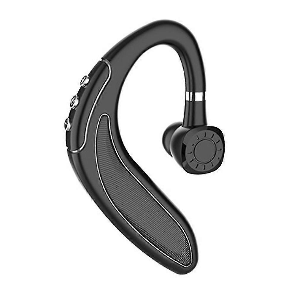 Bluetooth-compatible V5 Wireless Hands-Free Unilateral Hanging Ear Headset with Microphone
