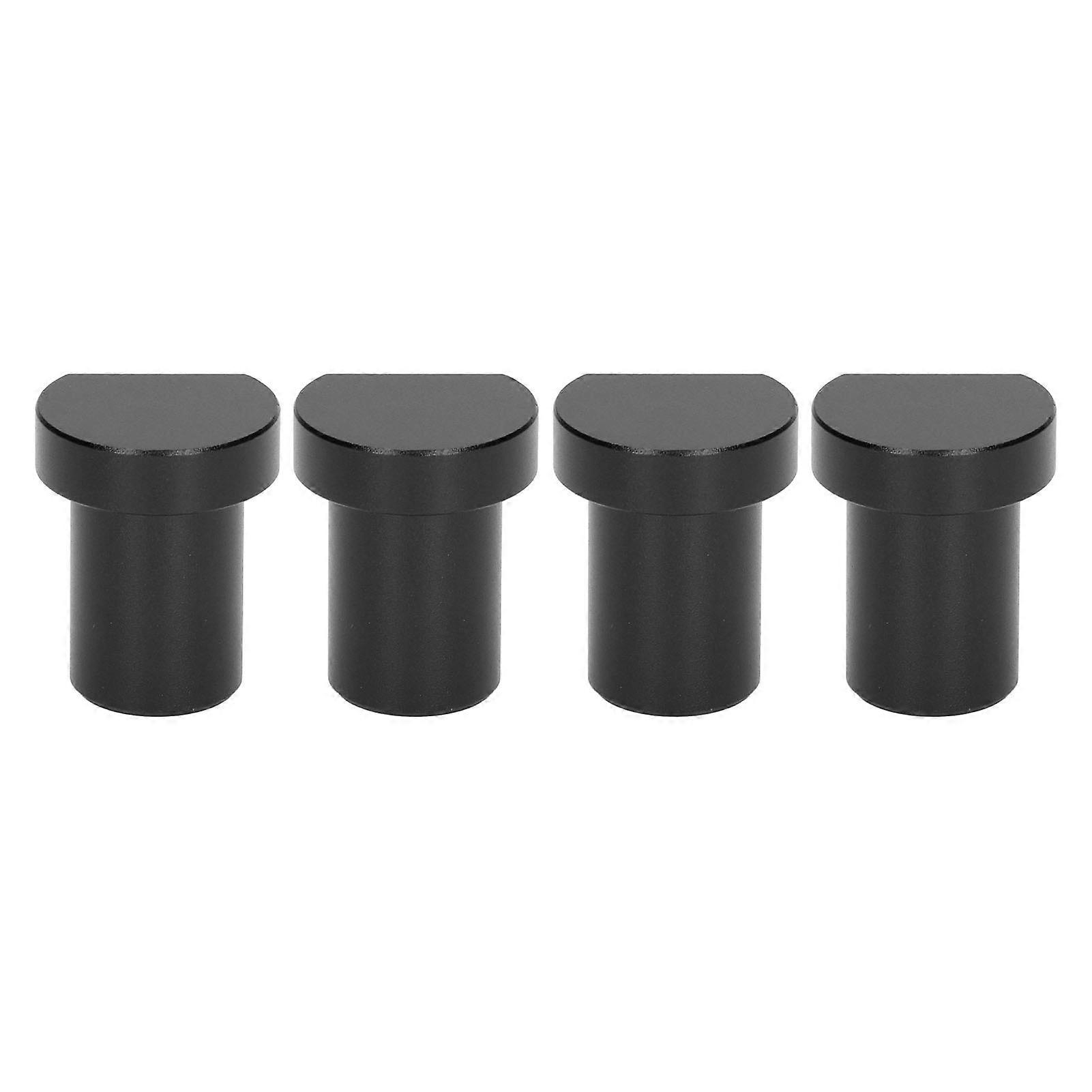 4PCS puuntyöstöpöydän rajalohkot monitoiminen työpöydän tappijarru pysähtyy 20mm halkaisija musta 