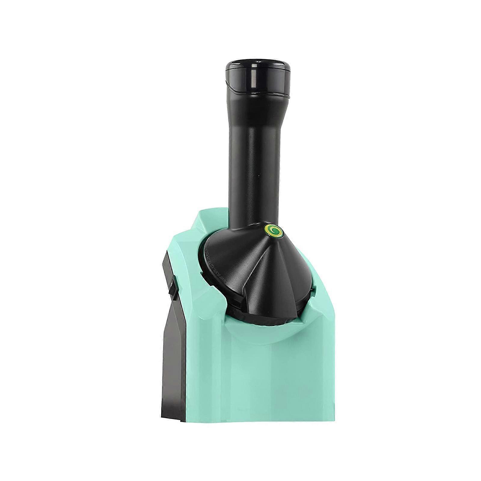 Automatic Ice Cream Maker Portable Fruit Yogurt Machine for Bar Kitchen Cafe Green