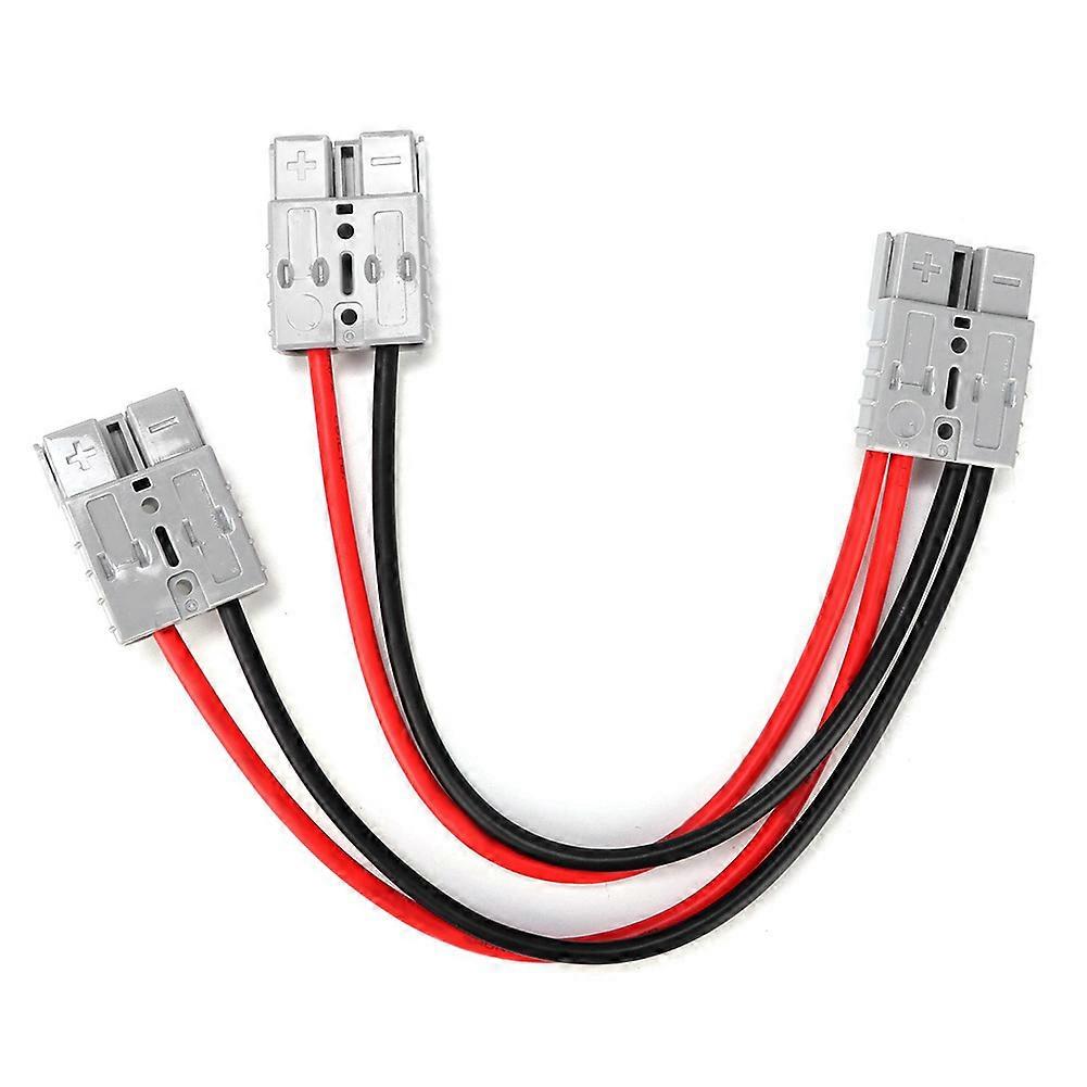 50A 600V Battery Charger Fast Disconnect Plug Wire Connector with 1ft Cable E2U411