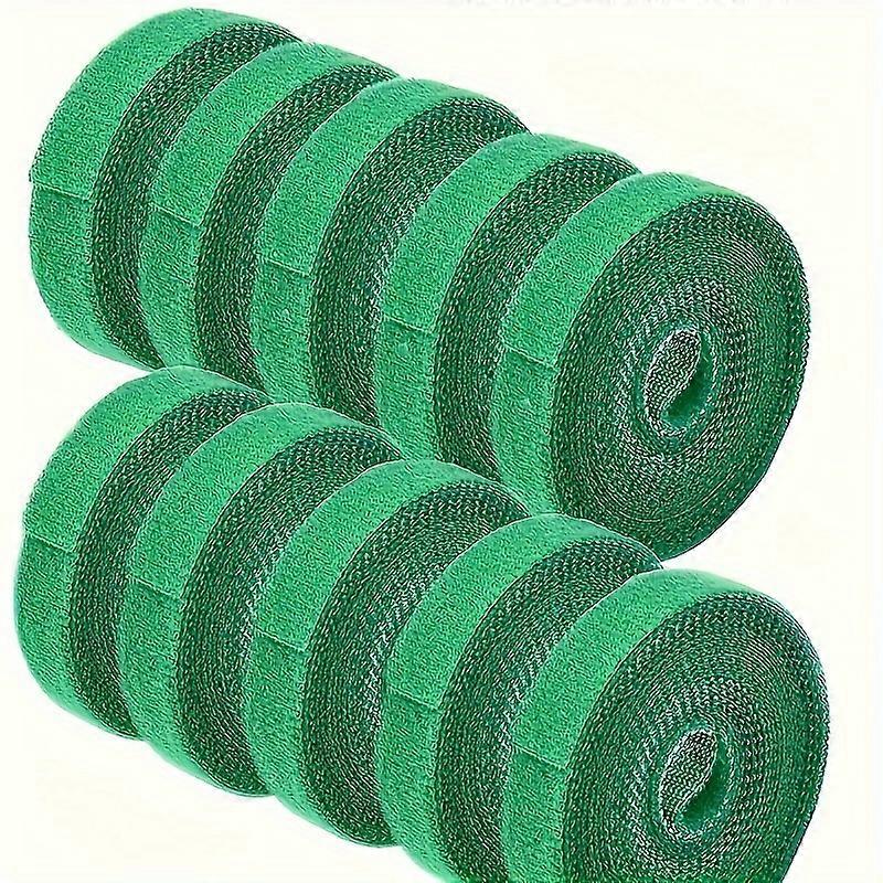 10pcs garden cable tie plant holder for efficient growth, reusable strong handle, adjustable cable tie, 39.4 inches/roll