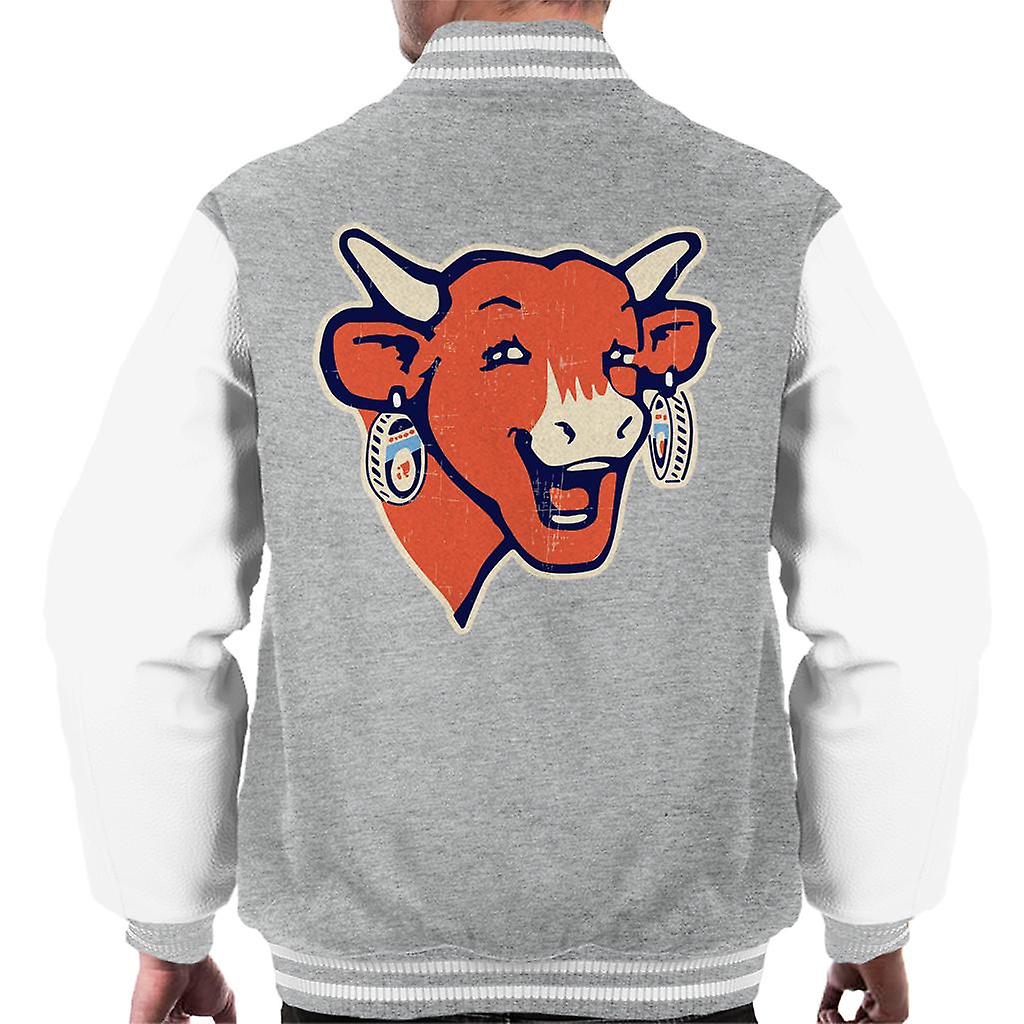The Laughing Cow Modern Logo Men's Varsity Jacket