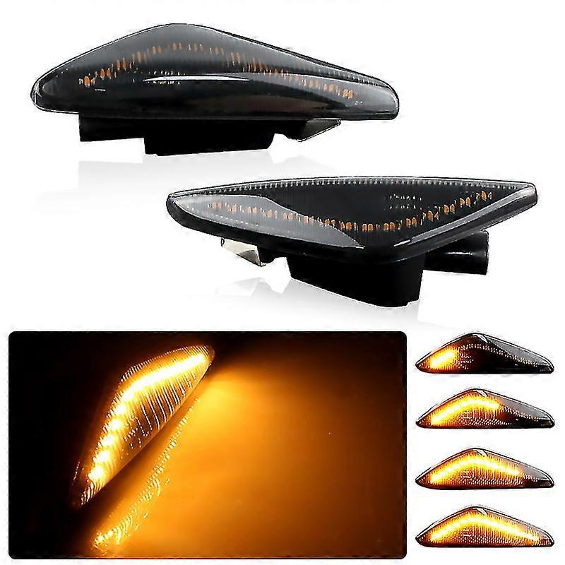 For BMW X3 F25 X5 E70 X6 E71 E72 2008-2014 Accessories LED Dynamic Turn Signal Blinker Side Marker Fender Indicator car light