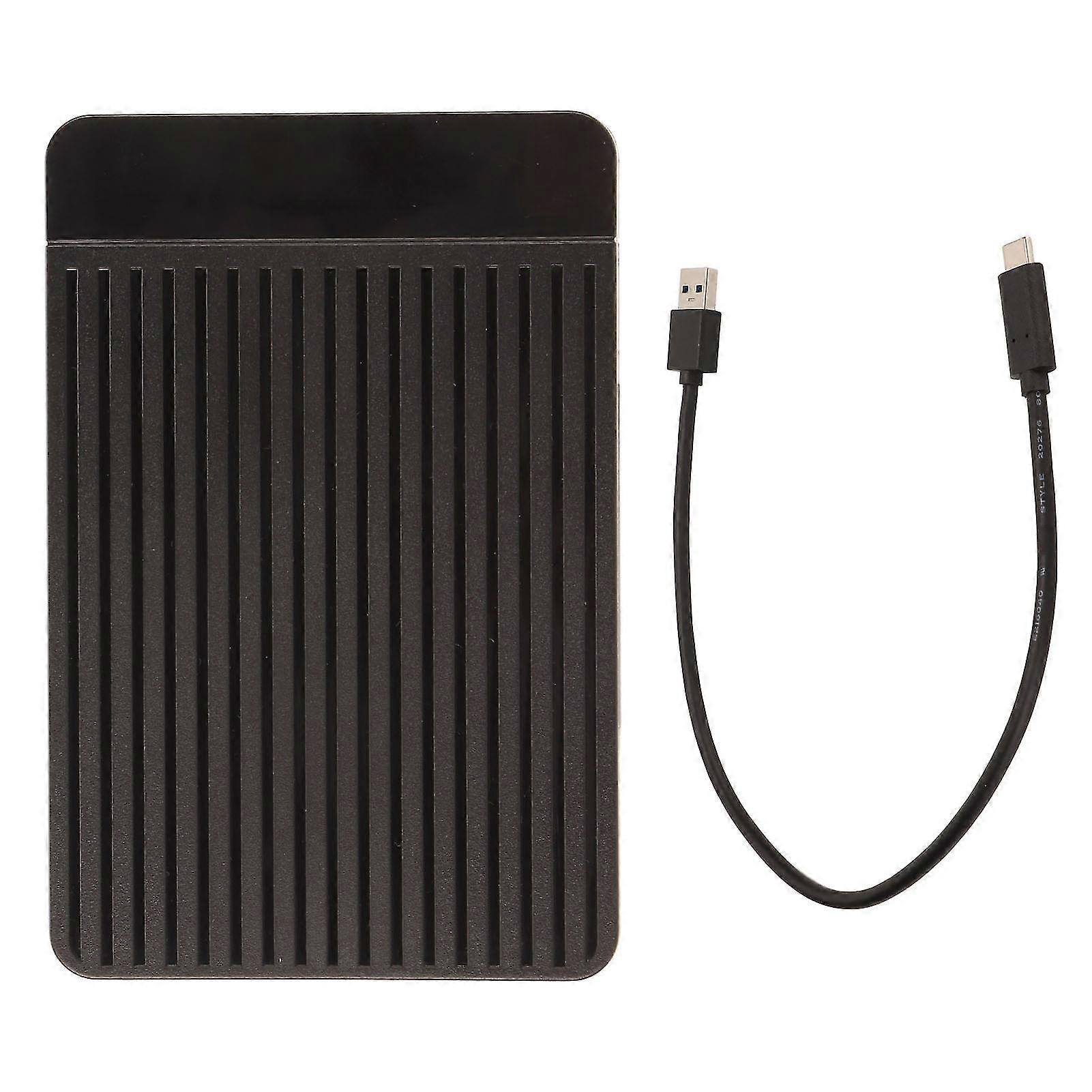 2.5in HDD Case Type C Interface 6Gbps Support 6TB Capacity UASP Protocol Plug and Play External HDD Case SSD Case Enclosure-YM