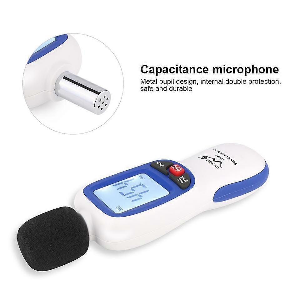 WT85 Sound Level Meters Digital Noise Decibel Noise Audio detector Digital Diagnostic-tool 30~130db