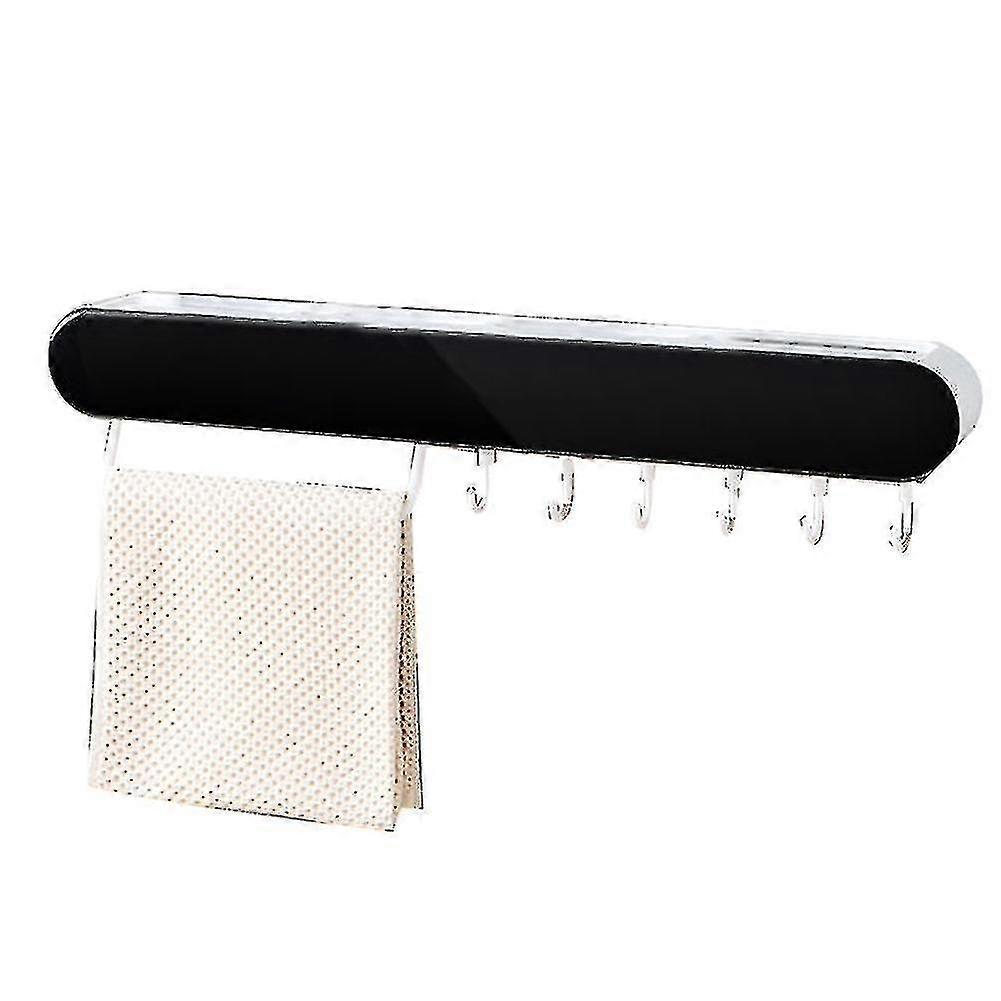 2024 Household Multifunctional Wall-mounted Shelf Storage Rack Black