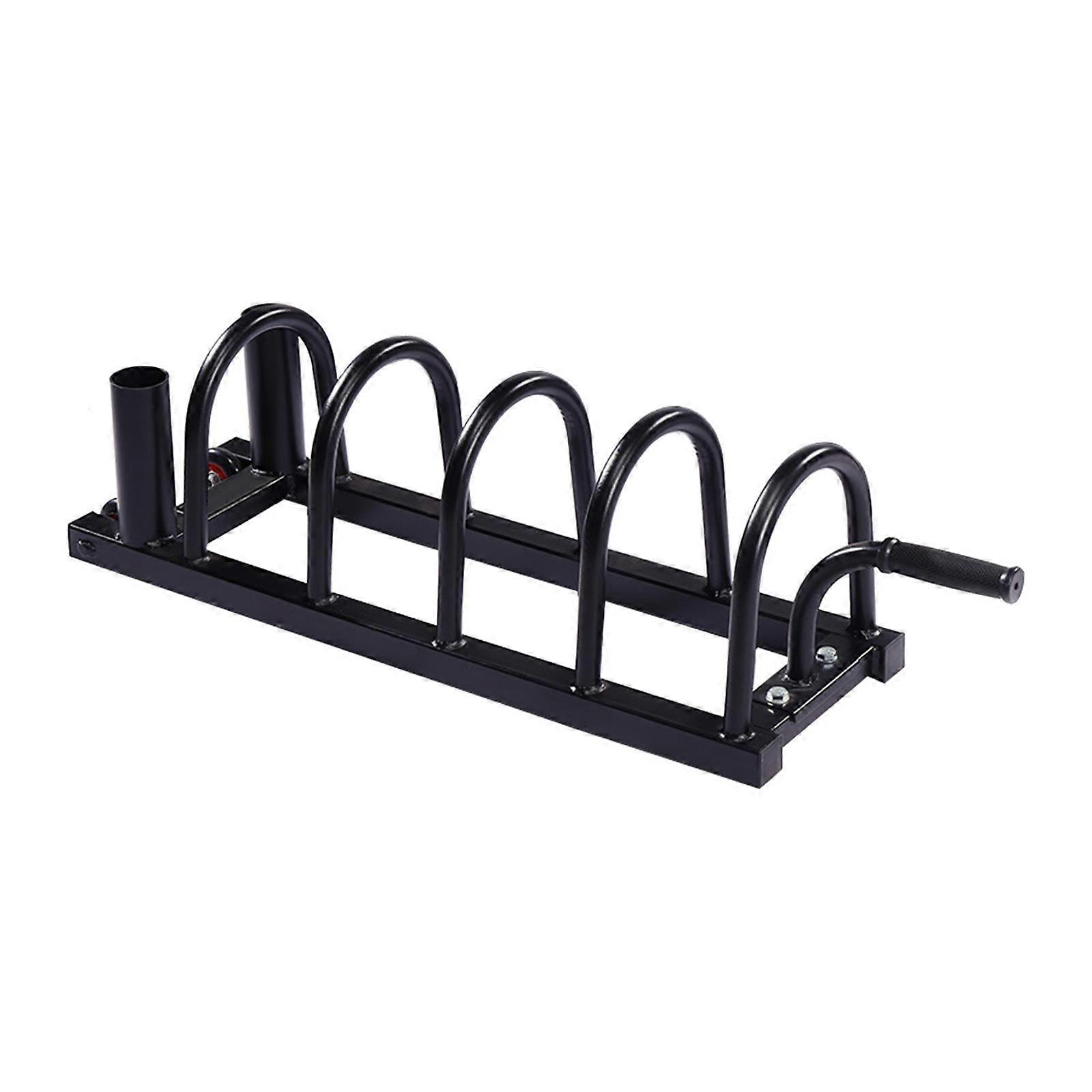 الوفير لوحة الرف أفقي المنزل التجاري الصالة الرياضية الوزن لوحة حامل S الأسود