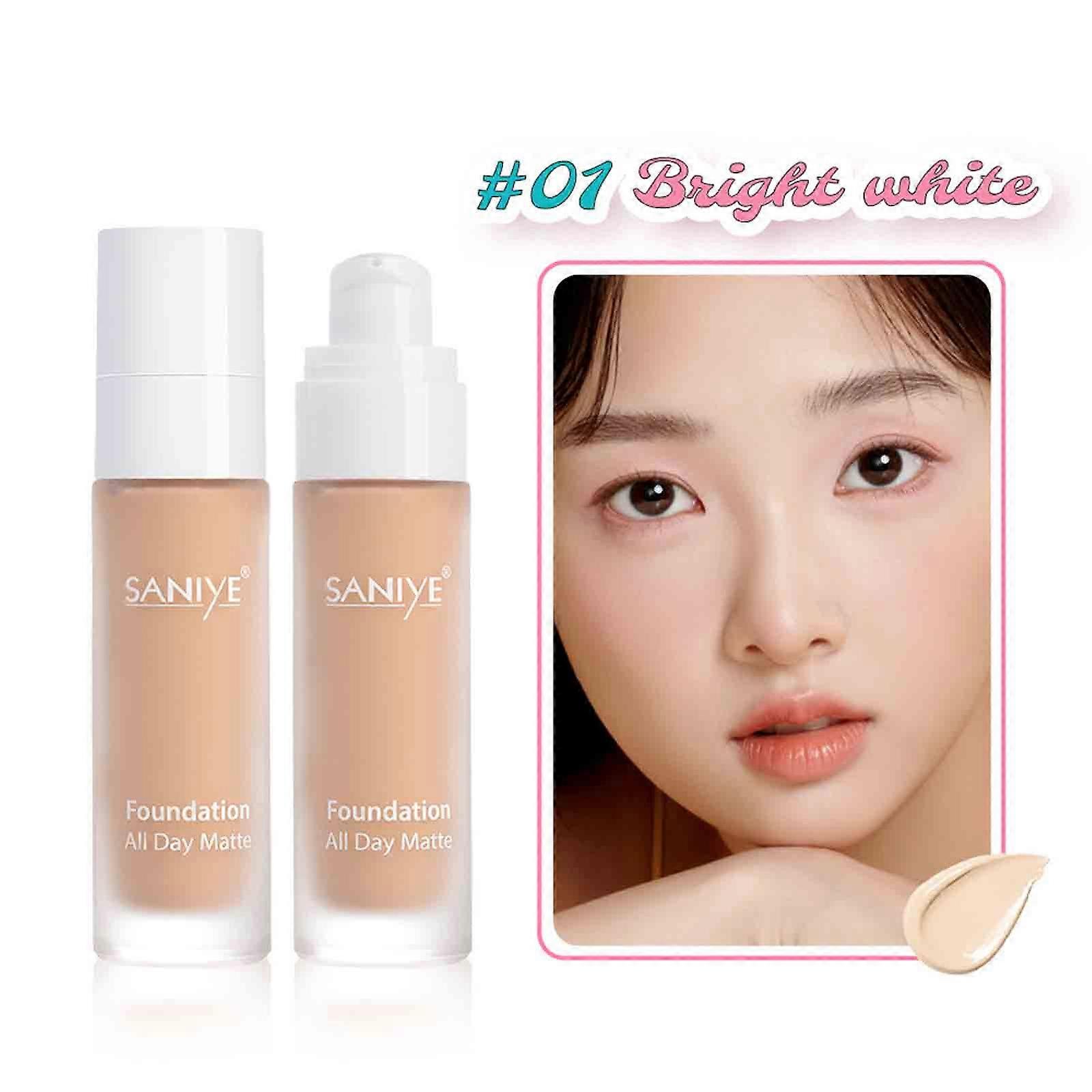 Light  Make -up Liquid Makeup Before The Bottom Of The Bottom Ultra -thin Concealer Long -lasting No Makeup