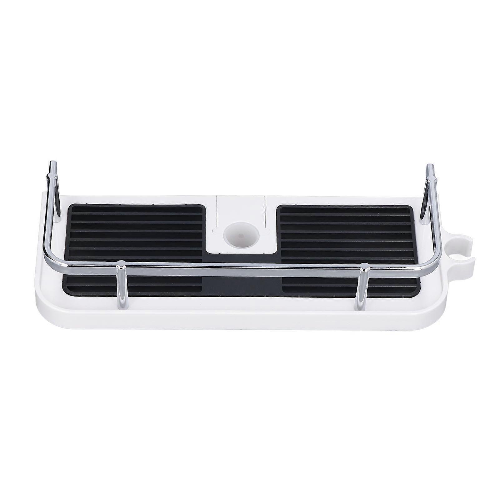 Bathroom Shelf Wall Mounted Shower Rack Removable Washable for Towel and Soap
