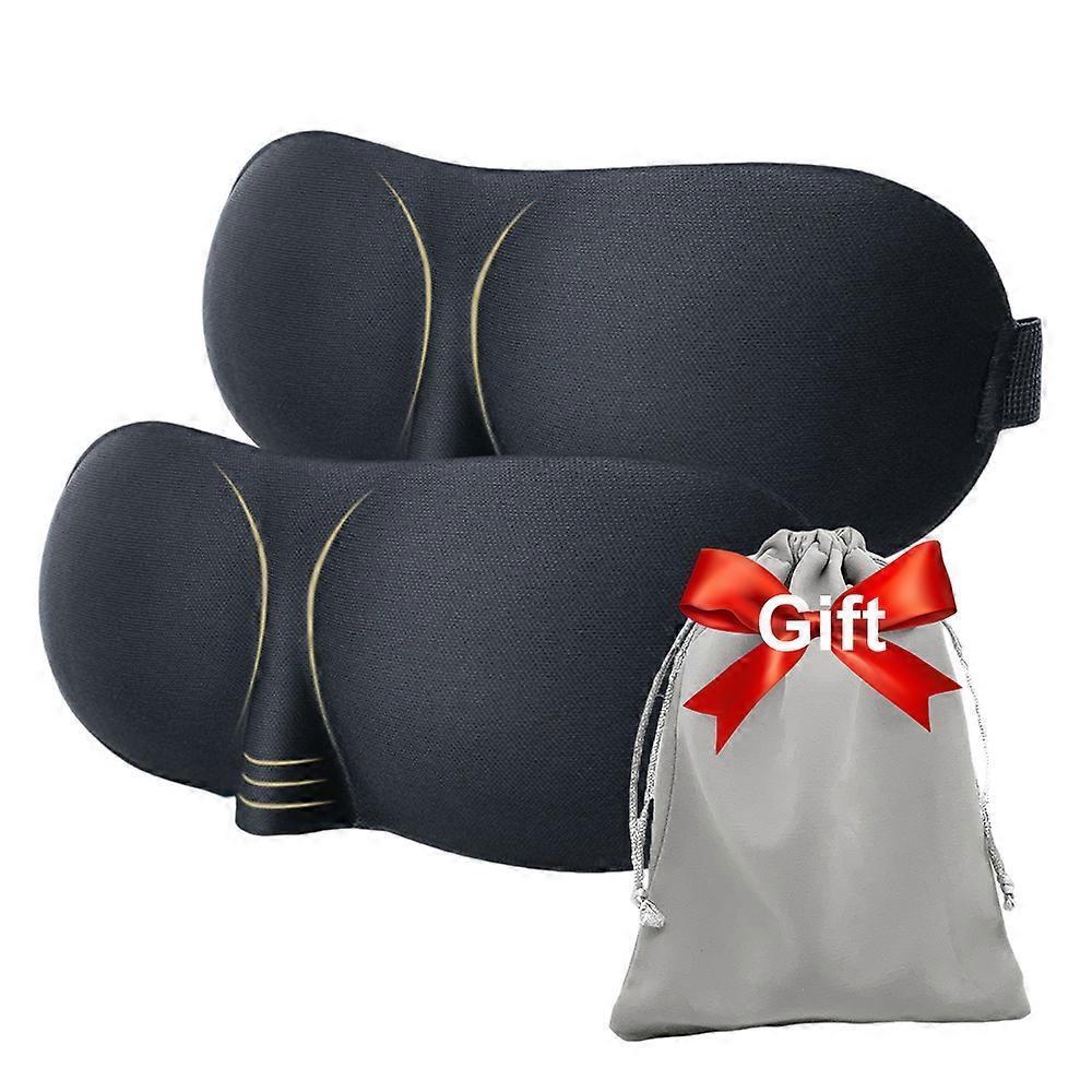 3D Sleeping Mask Block Out Light Soft Padded Sleep Mask for Eyes Slaapmasker Eye Shade Blindfold Sleeping Aid Face Mask Eyepatch