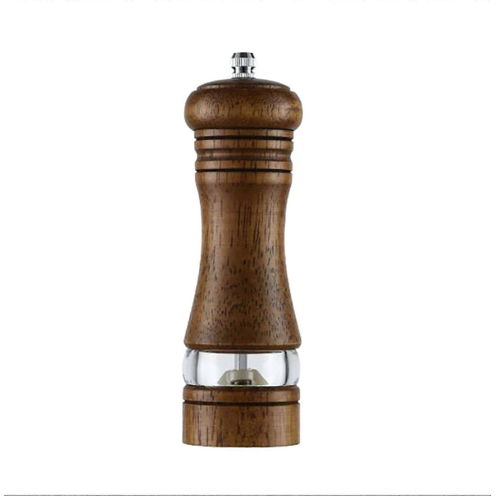 pepper drinder transparent  ceramic core with base seasoning bottle kitchen
