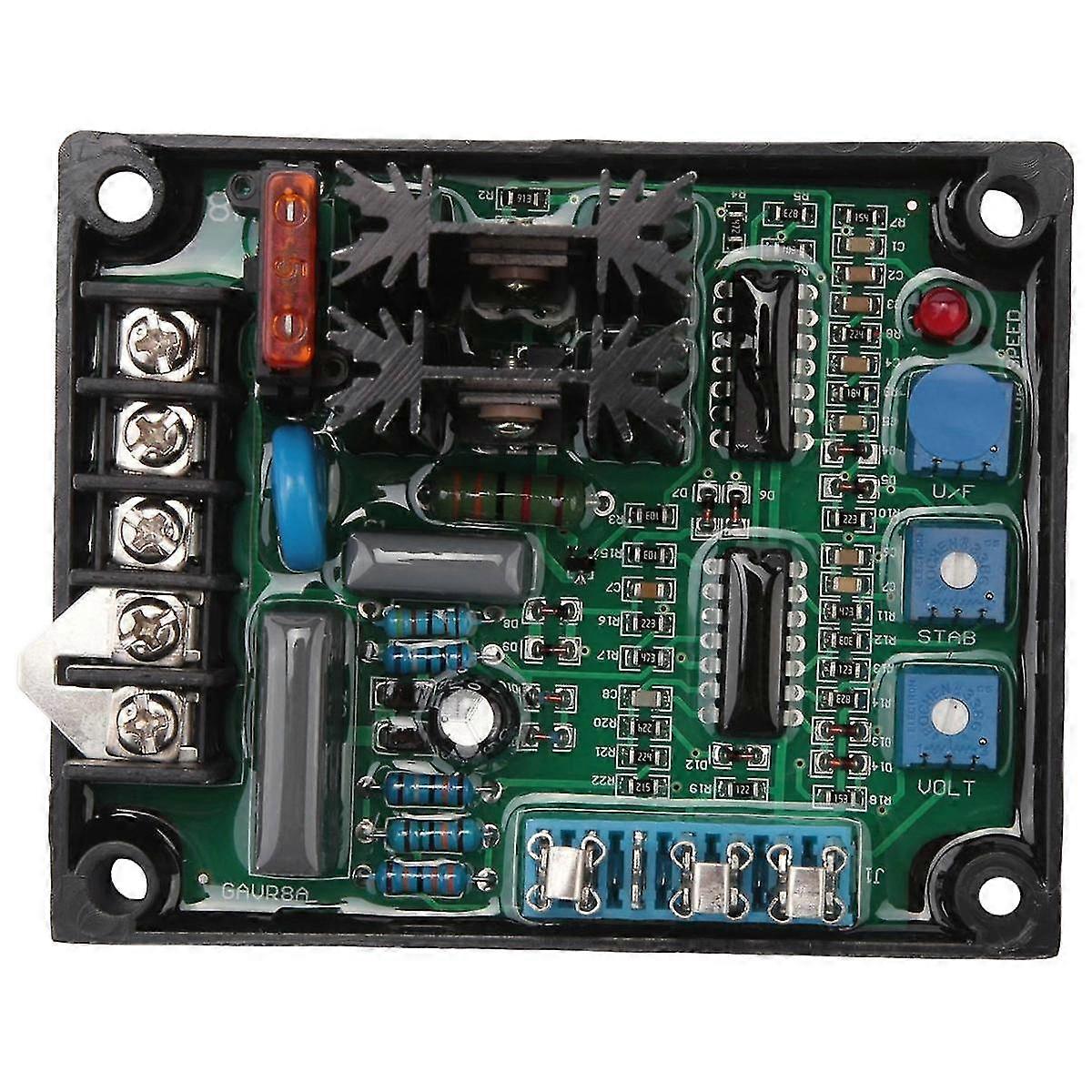Gavr-8a Generator Automatic Voltage Regulator Module Universal Brushless Ac Alternator Electric Con