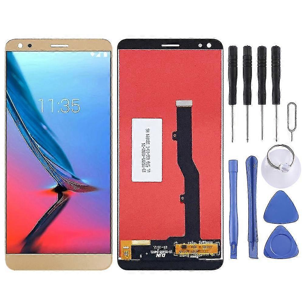 Oem Lcd Screen Compatible with Zte Blade V9 V0900 With Digitizer Full Assembly (black)