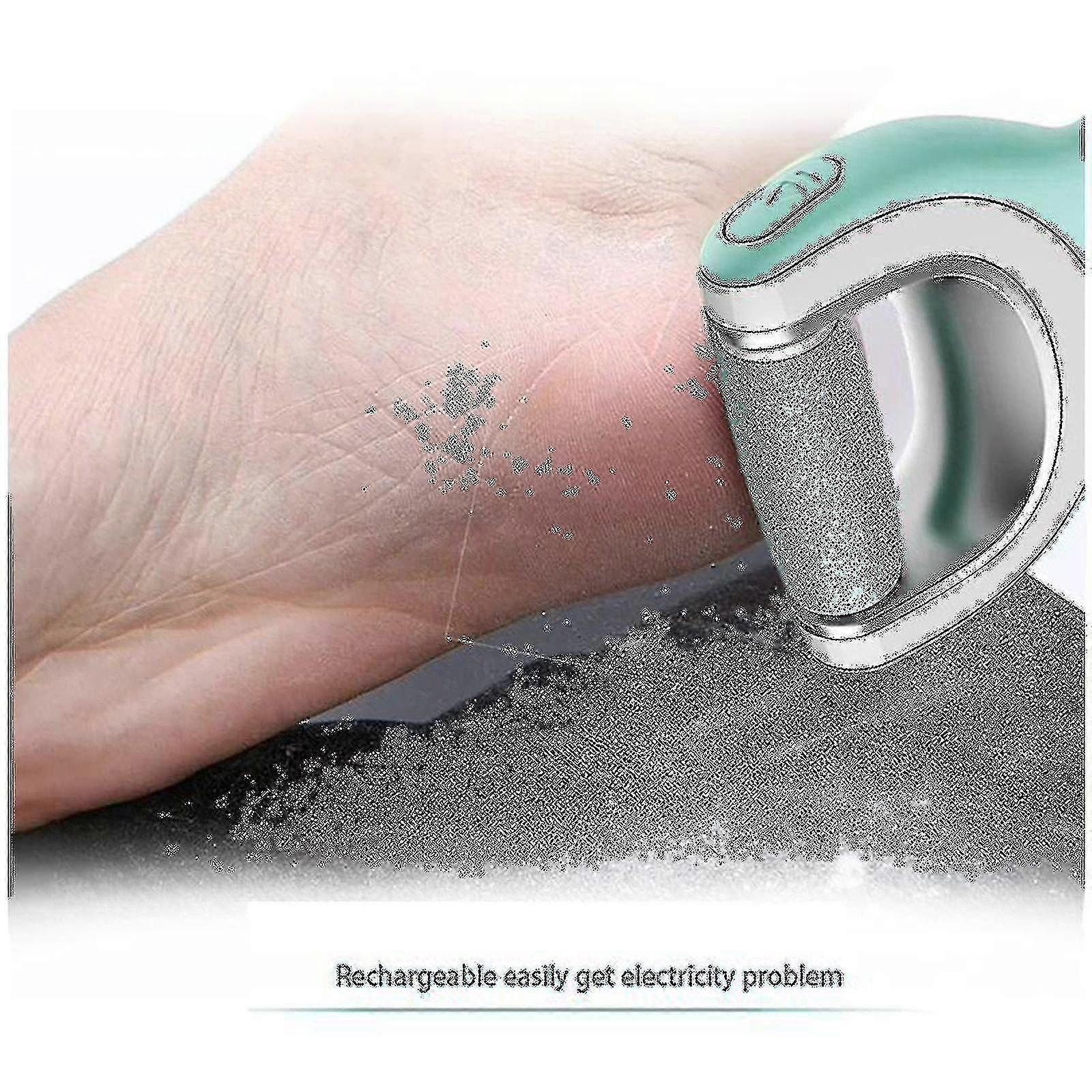Scholl Velvet Smooth Wet And Dry Electric Grater Foot File Blue