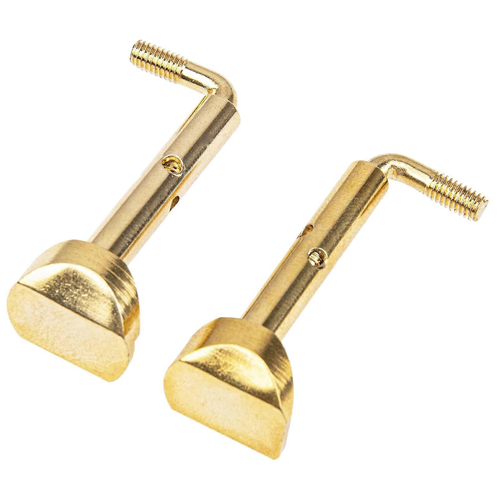 2Pcs Alloy Violin Chinrest Screws Violin Chin Rest Accessories for 4/4 3/4 Violin