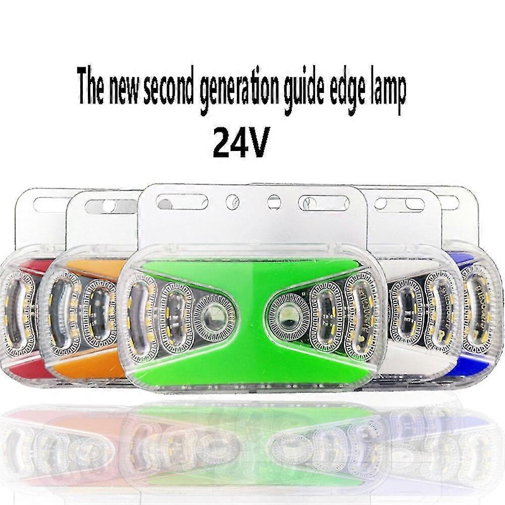 24V LED waarschuwingslamp auto vrachtwagen zijmarkeringslichten auto extern signaal indicator lamp waarschuwing achterlicht