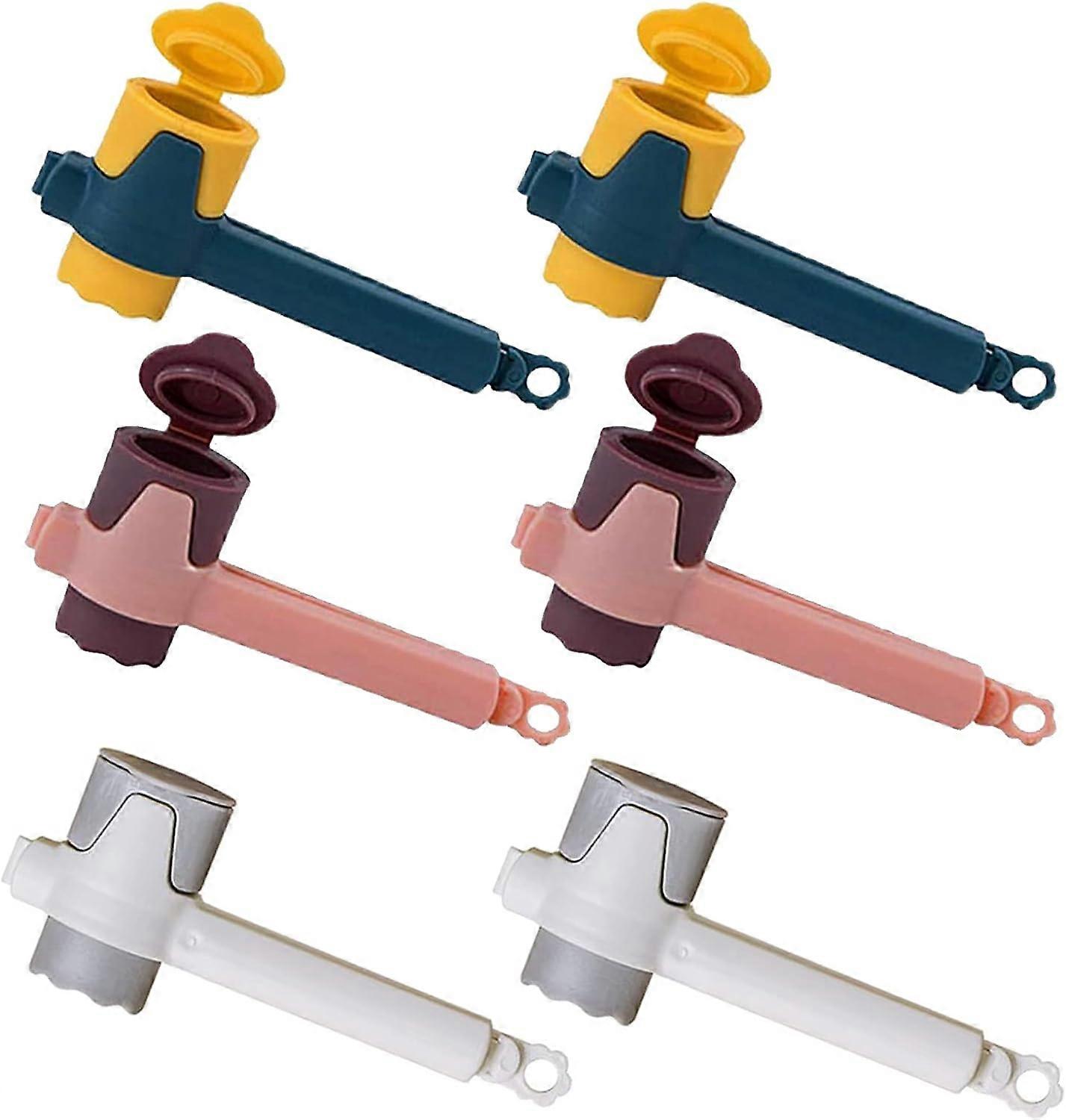 6 قطع الطعام ختم كليب مع صنبور الوجبات الخفيفة الختم كليب أداء ختم قوي, لتناول الوجبات الخفيفة, يمكن