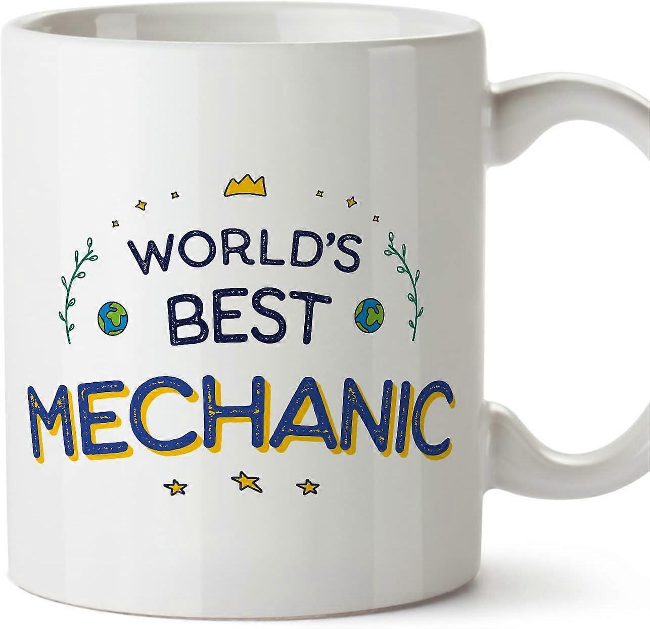メカニックマグ 同僚への世界最高の面白いギフト セラミック 11 オンス マグ