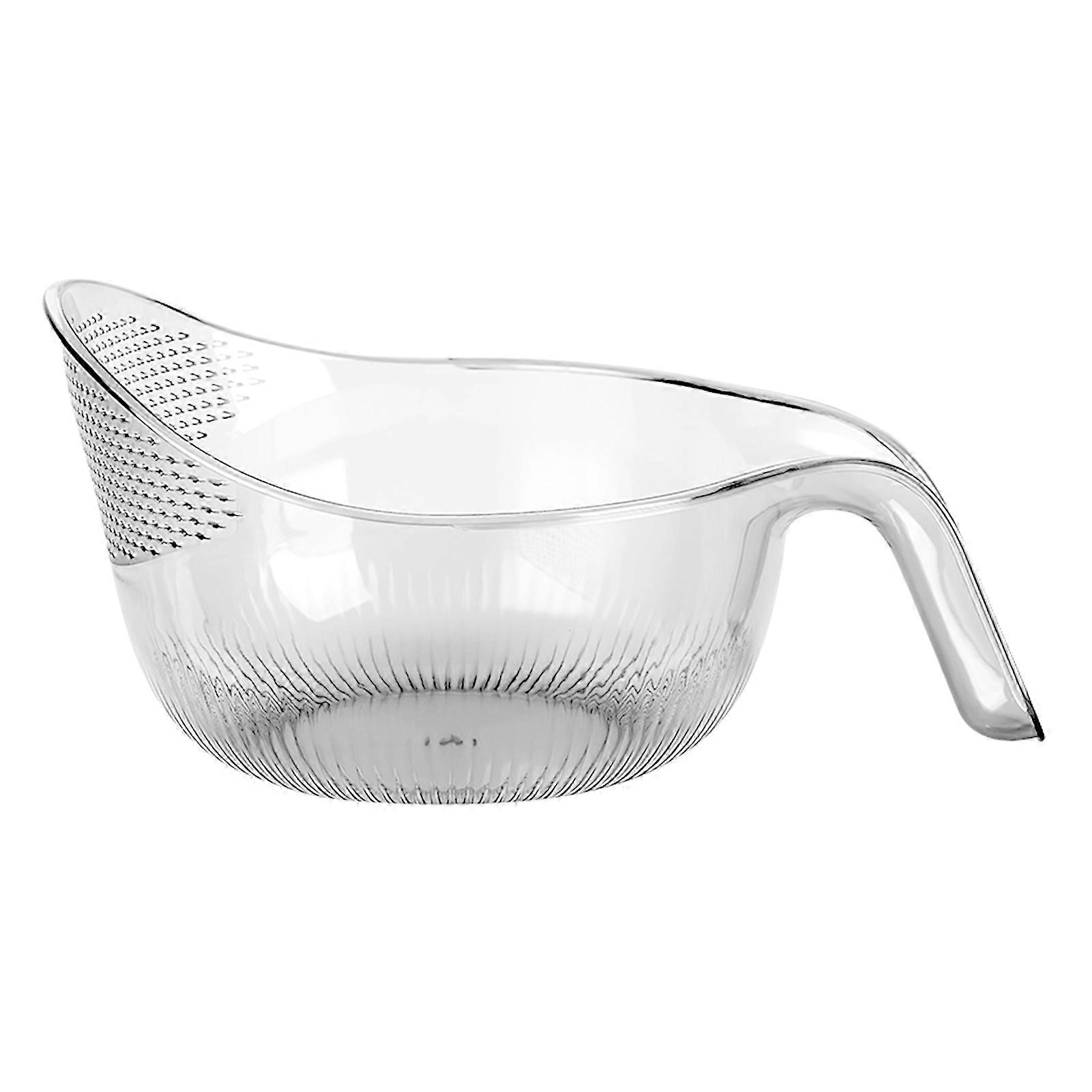 Kitchen Rices Drain Basket with Handle Rapid Draining Veggie Leaf Cleaning Tool Kitchen Accessories