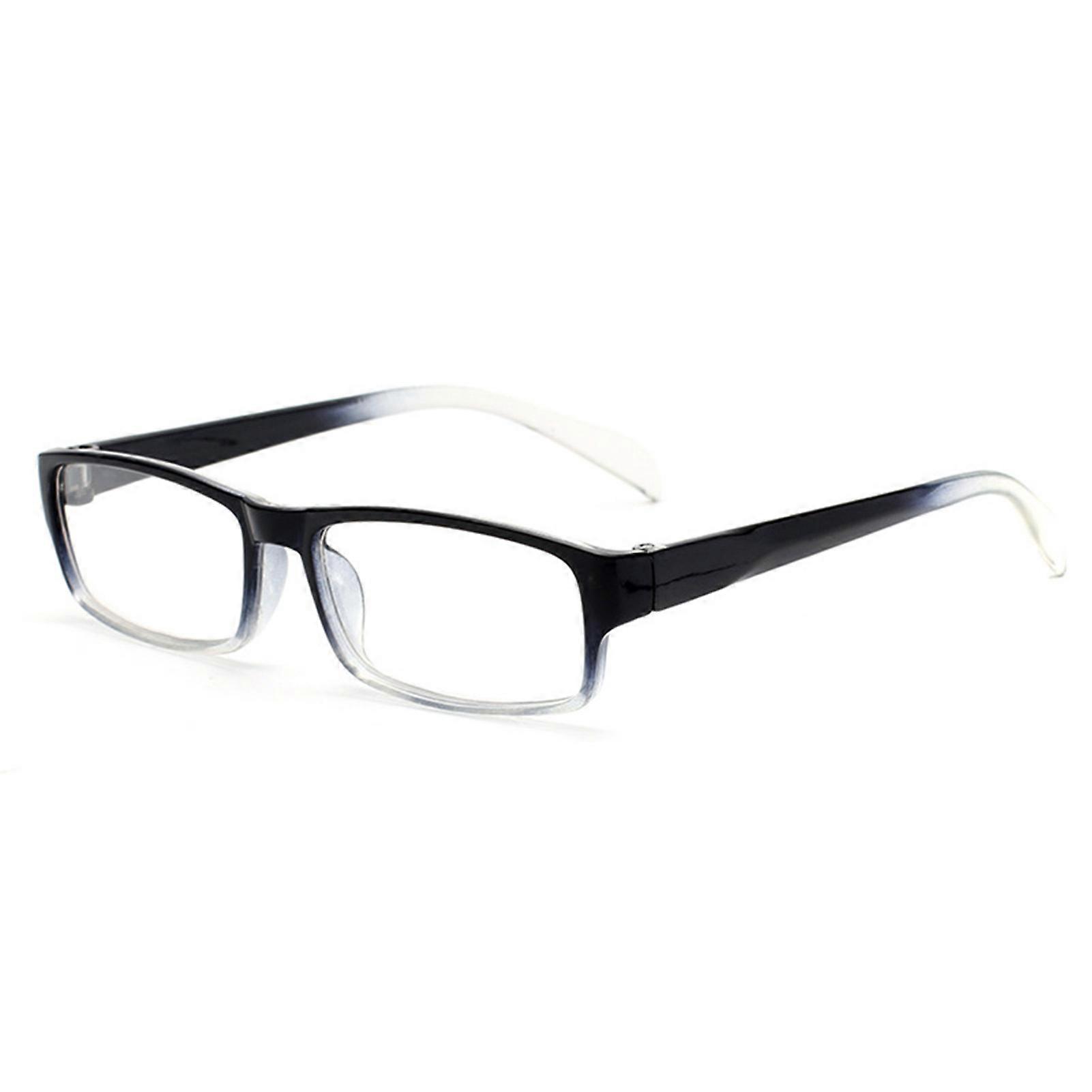 Classic Square Frame Presbyopia Glasses Flexible and Durable Lightweight Reading Glasses for Reading Books Newspapers