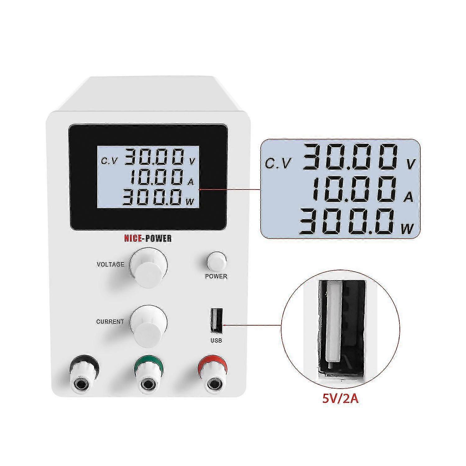 R-sps3010d Justerbar Dc Switching Lab Strømforsyning Laboratoriespenning Regulator Variable Strømforsyninger 30v 10a