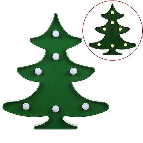 Creative Christmas Tree Shape Warm White LED Decoration Light