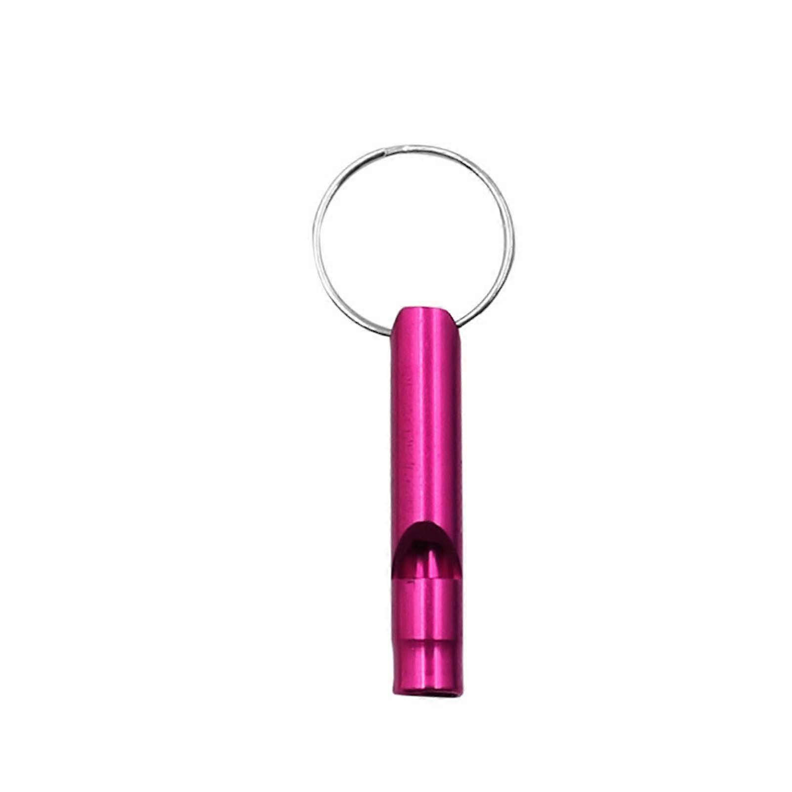 Colorful Metal-Whistle with Keyrings Lightweight Loudly Shrill-Whistle for Hiking Climbing