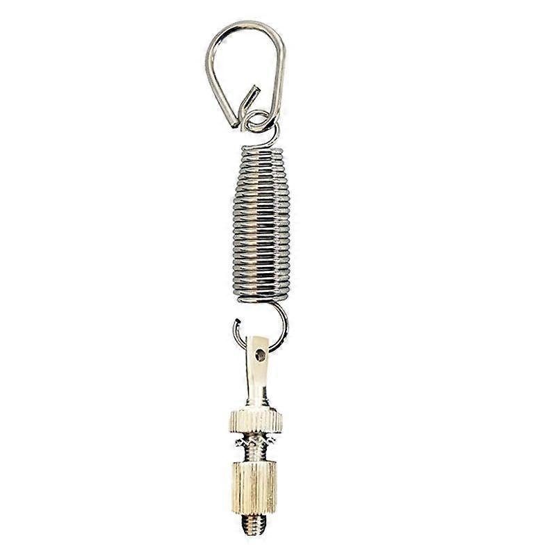 Metal Bass Drum Foot Pedal Spring with D-Ring Springs Tensioner for Drummer Percussionist