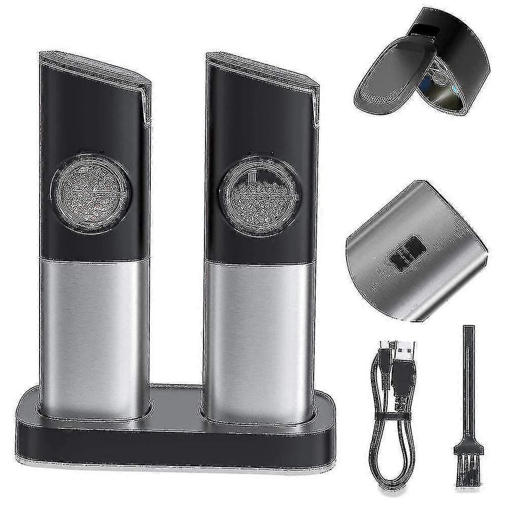 Salt And Pepper Grinder Set, Electric Pepper Grinder Usb Rechargeable,automatic Gravity Mill Grinder With Switch