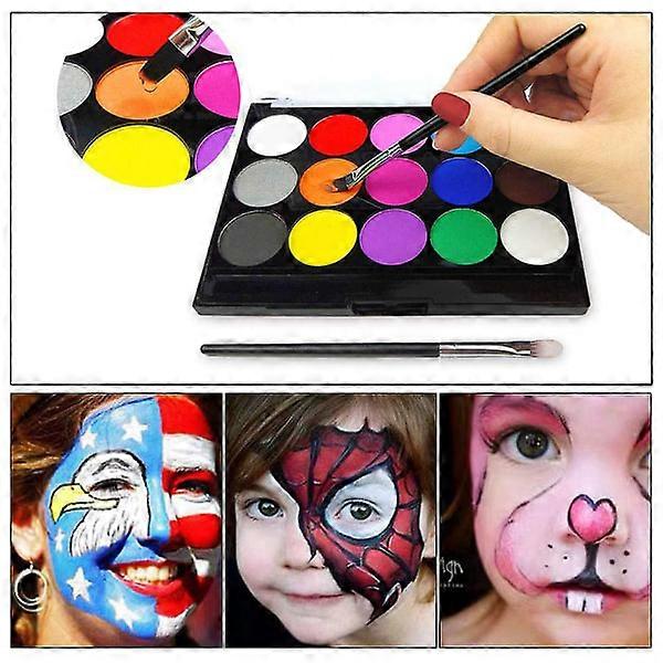 15 Colours Makeup Palette Set for Kids