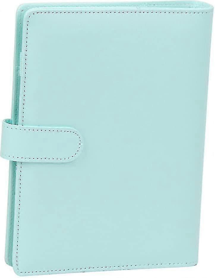A5 Diary Binder Cover Pu Leather Ring Binder 6 Rings Refillable Notebook Binder