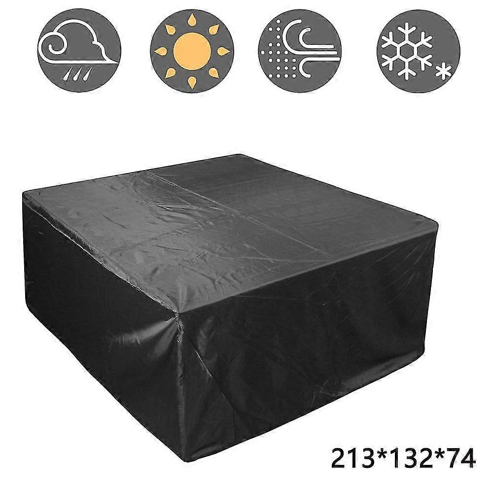 Outdoor Patio Furniture Cover Rectangular Patio Table Cover Waterproof