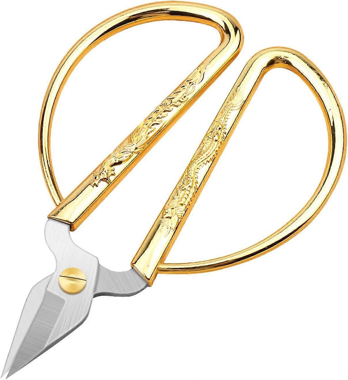 Scissors, Pointed, Super Sharp, Wide Handle, Suitable for Cutting Corners and Heavy Edges