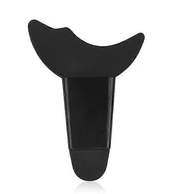 Multipurpose Mascara Shield Applicator | Reusable Silicone Makeup Eyelash Tool black 7cm