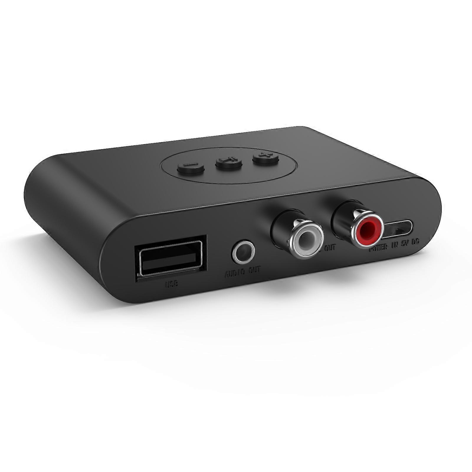 B21 Bluetooth 5.0 Audio Receiver Support AUX RCA Output