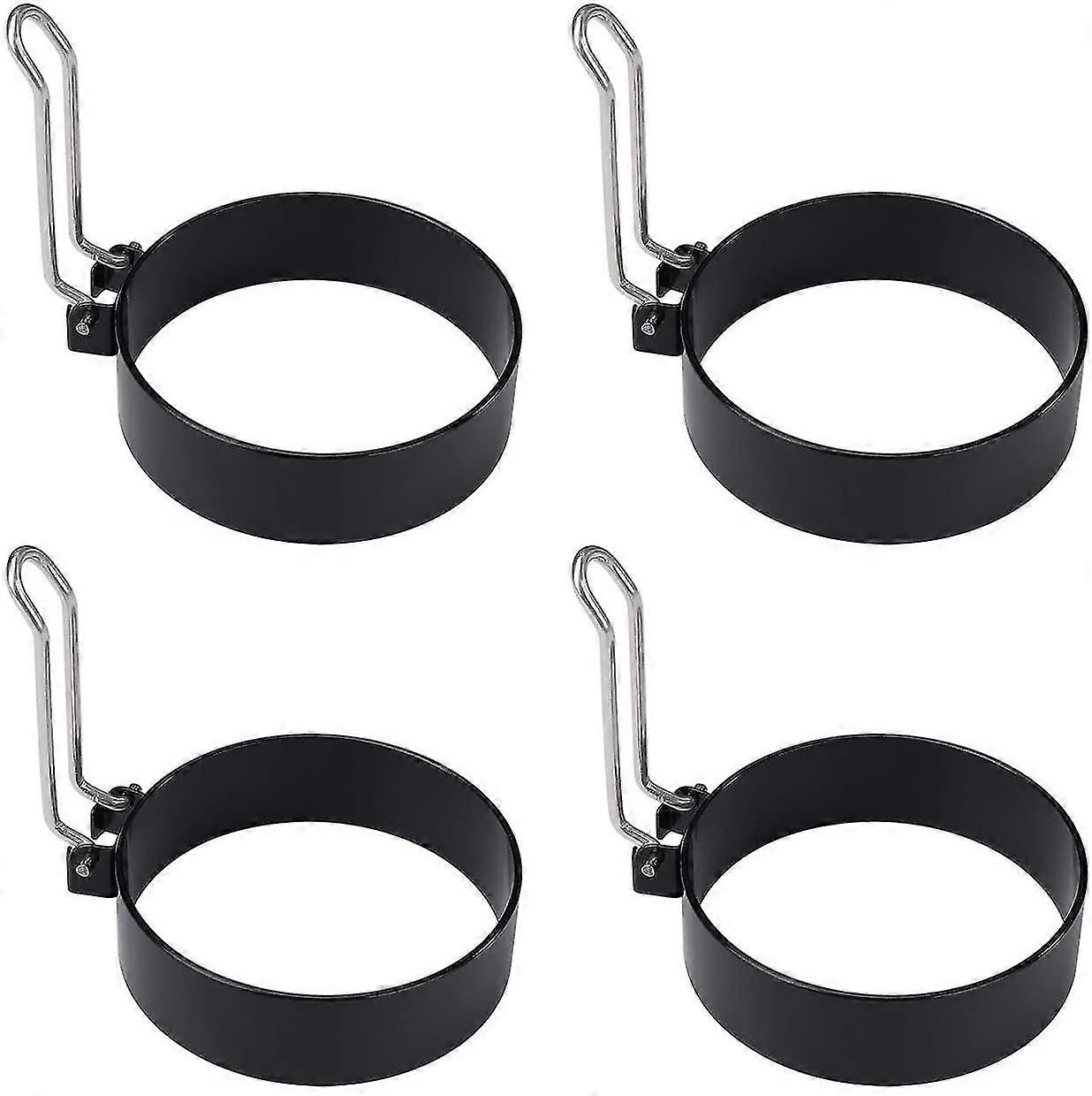 2024 Fried Egg Rings Non-stick Fried Egg Shape For Frying Pan Round Omelette Shape Fried Egg