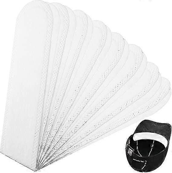 Baseball Cap Padded Cap With Sweat Pad, White