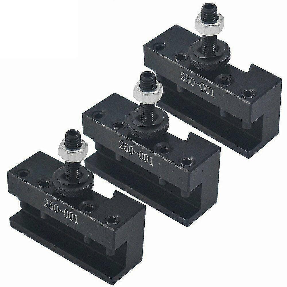 3pcs Quick Change Turning And Facing Lathe Tool Holder Bracket 250-001cnc Tool Post
