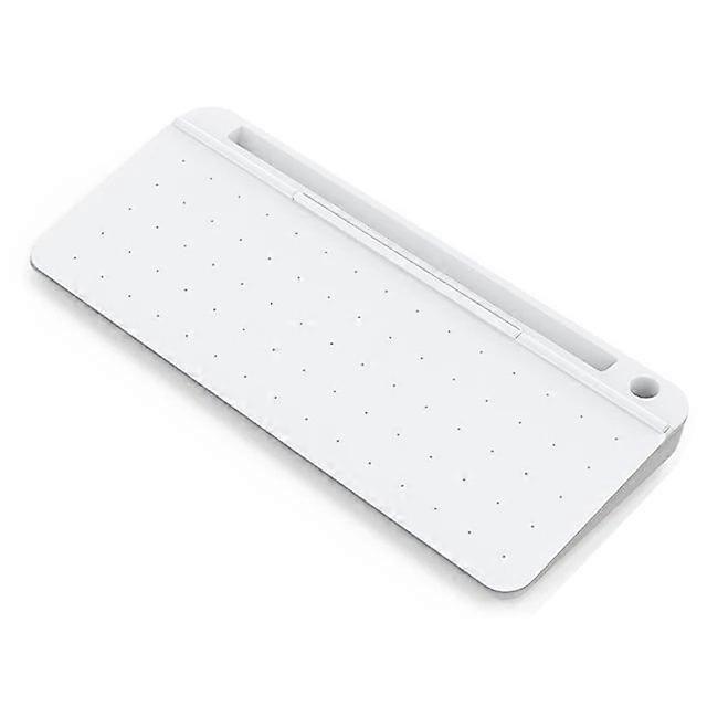 Desktop Keyboard Mini Whiteboard Writing Tempered Glass Business Office Erasable Note Memo Wrist Rest Board Easy Install