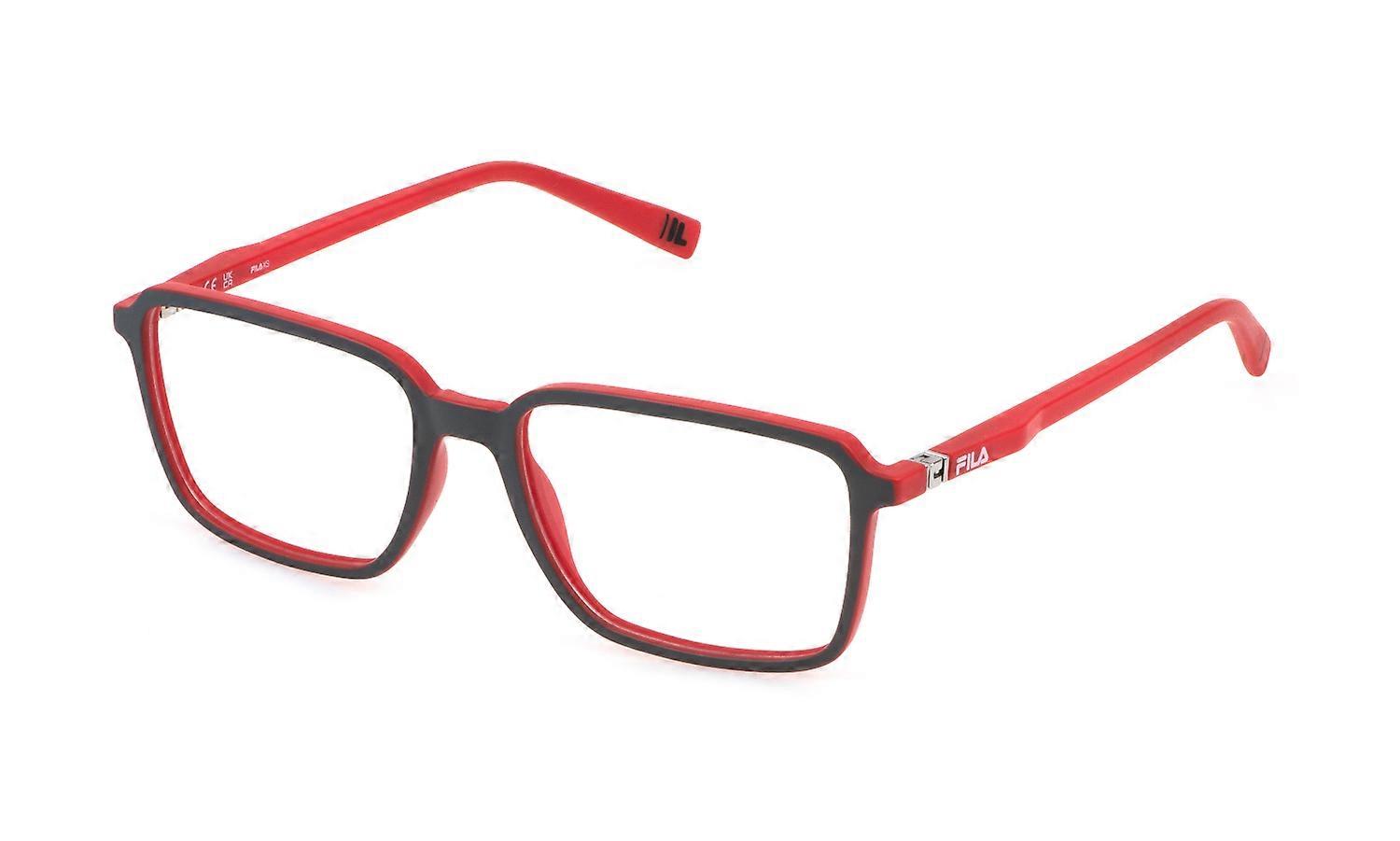 Eyewear Frames Fila VFI885L 04GL Grey SABBIA C/PARTI ROSSO 51/16/135 Junior