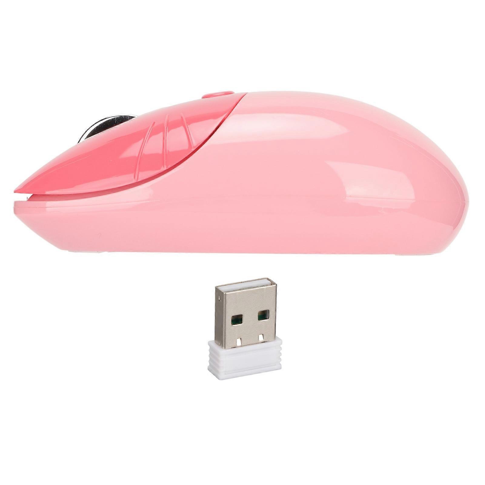 Wireless Mouse Cute Cartoon Cat Paw 2.4G Dual Mode Computer Tablet Three Level DPI Mini Silent Wireless Mouse Pink