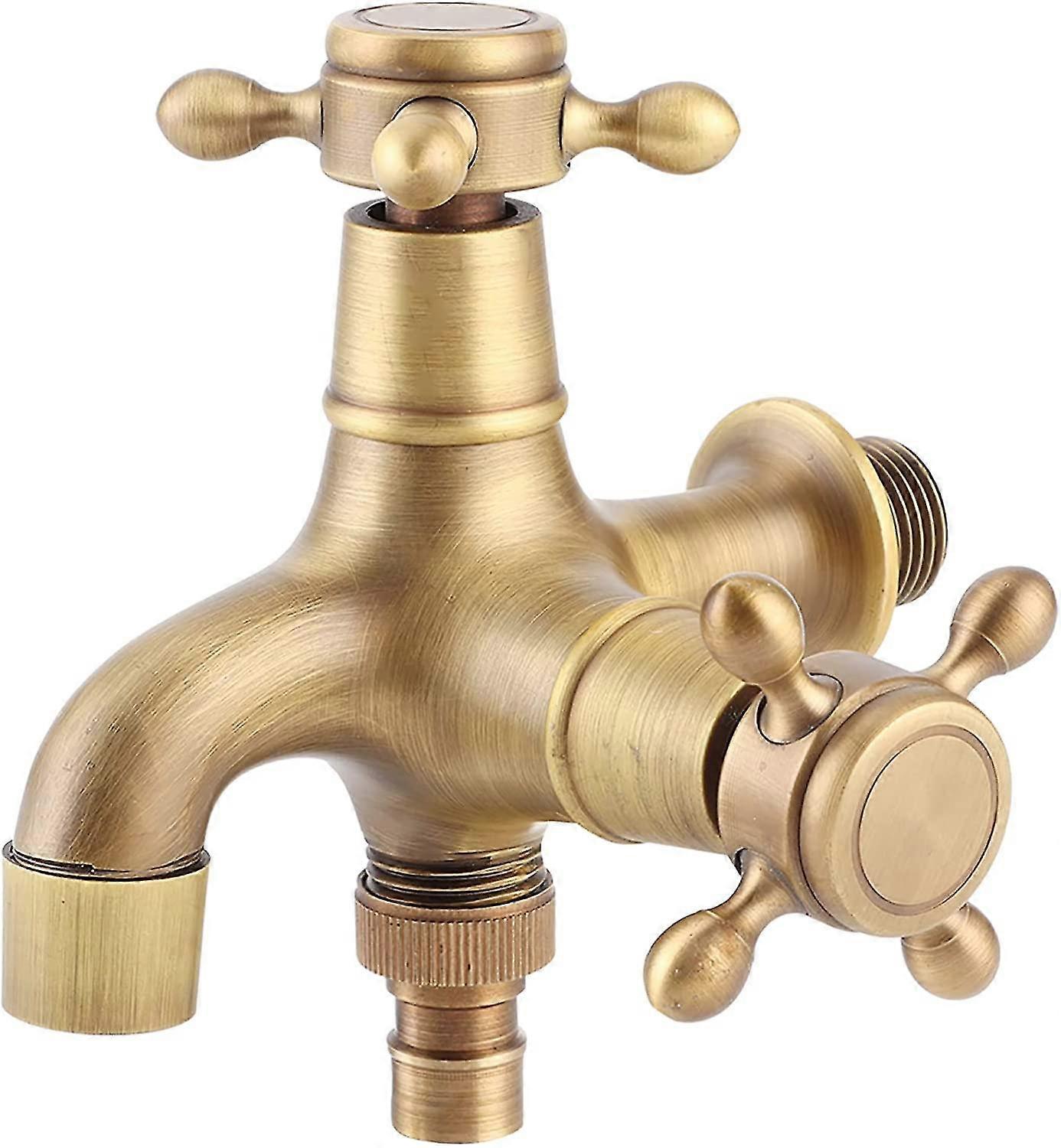 Washing Machine, G1/2in Retro Style Wall Mounted Single Handle Water Faucet Mop Pool Faucet For Bathroom Sink