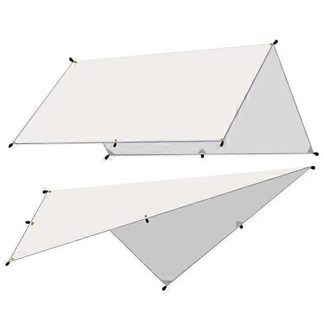 3x3 3x4 3x5 Tarp Awning Waterproof Sunshade Ultralight Canopy Sunshade Outdoor Camping Sun Shelter Hammock Rain Fly